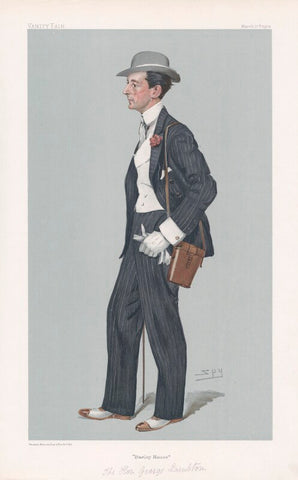 George Lambton ('Men of the Day. No. 910. "Stanley House"') NPG D45214