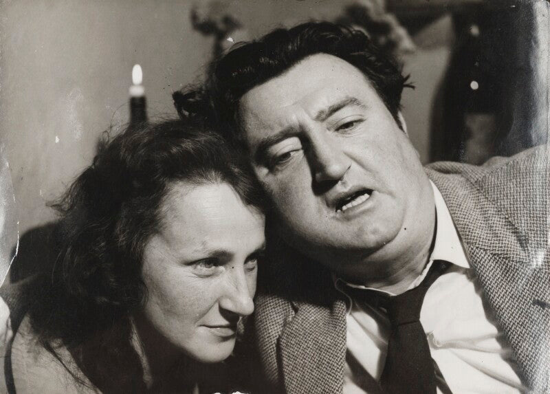 Beatrice Behan Née Ffrench Salkeld Brendan Behan Greetings Card National Portrait Gallery Shop 