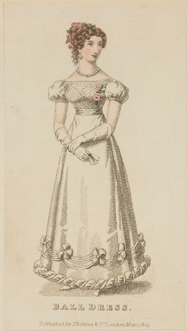 'Ball Dress', March 1825 NPG D47564