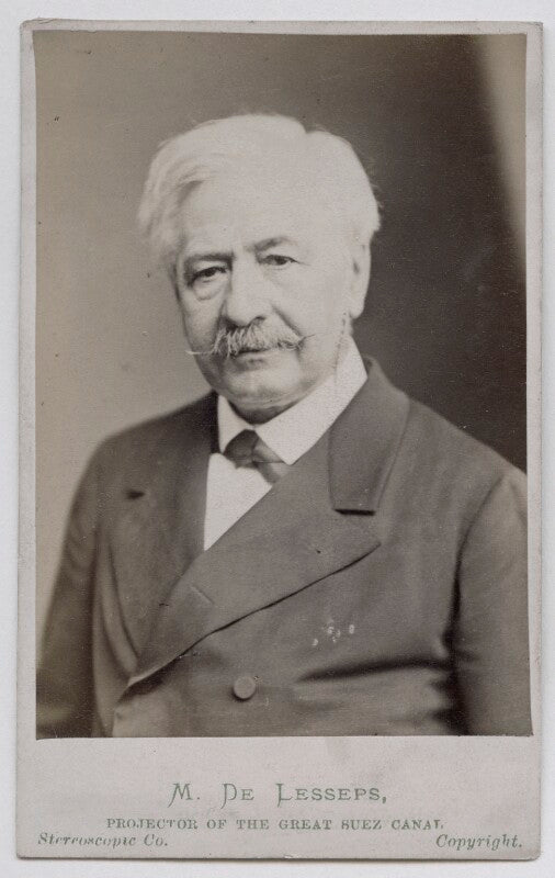 Ferdinand marie, vicomte de lesseps npg ax39938