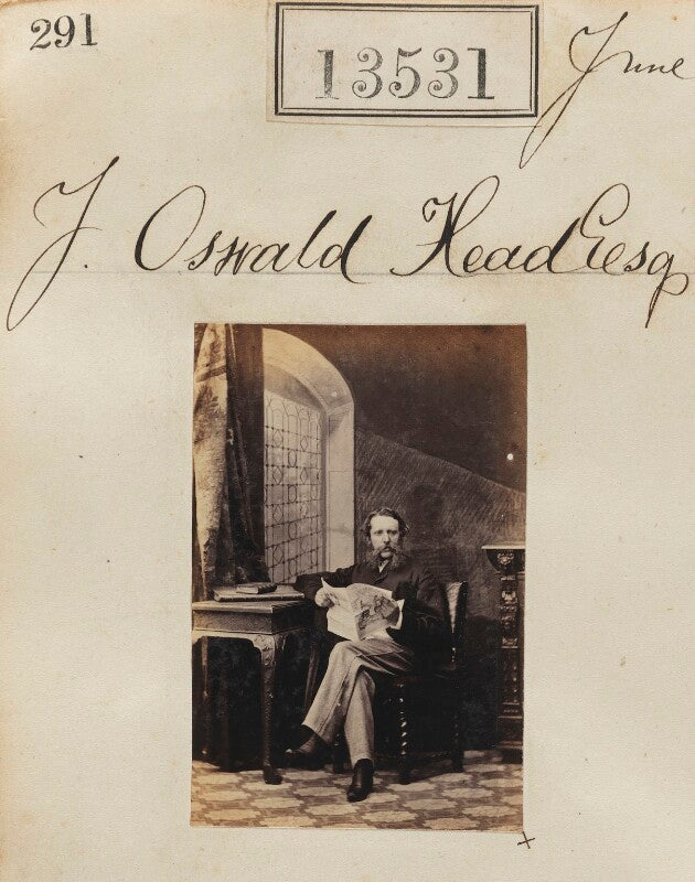 Mr j. oswald head npg ax63164