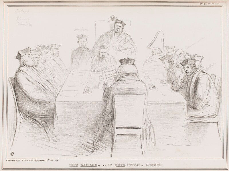 Don carlos and the in quiz ition in london npg d41402