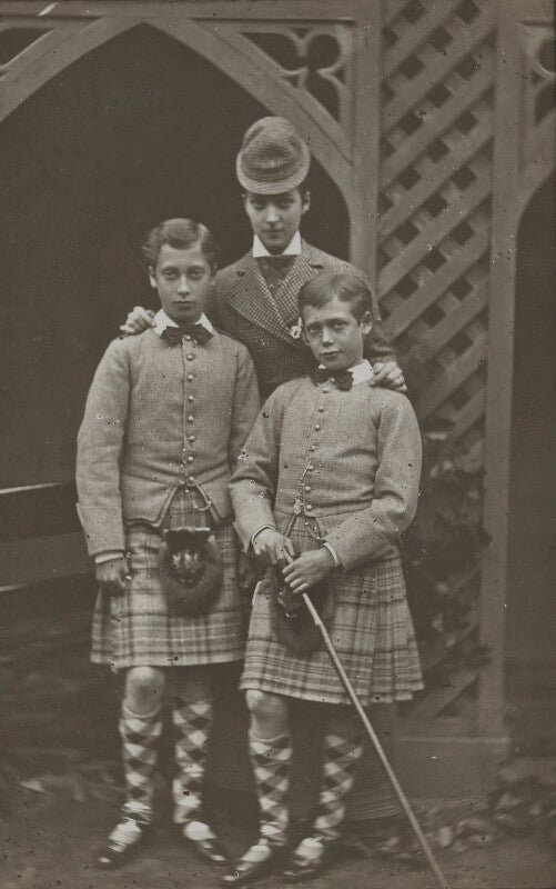 Prince albert victor, duke of clarence and avondale; queen alexandra; king george v npg x199273