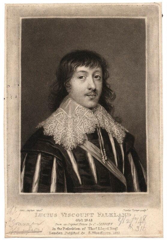 Lucius cary, 2nd viscount falkland npg d1927