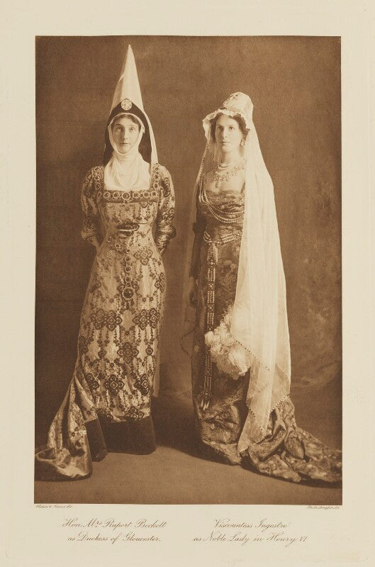 Group in fancy dress for the shakespeare memorial national theatre ball npg ax135787