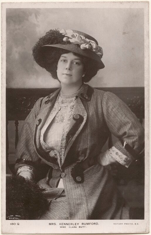 Dame clara ellen butt npg x200567