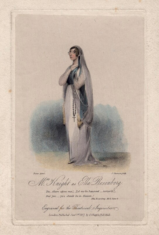 Susan knight (née smith) as ella rosenberg in kenney's 'ella rosenberg' npg d8457