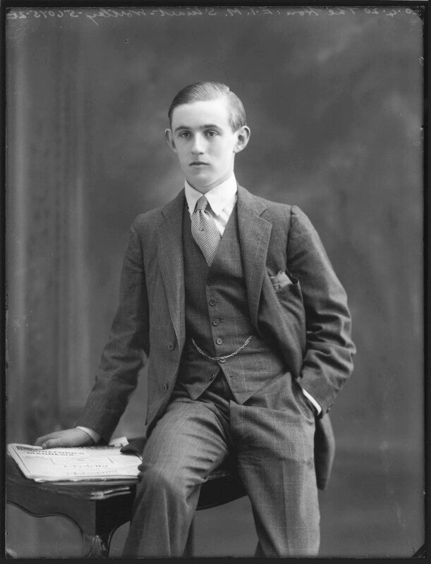 Hon. edward thomas montagu stuart wortley mackenzie npg x120482