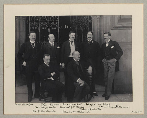 'The Seven Unionist "Whips" of 1899' NPG x134985