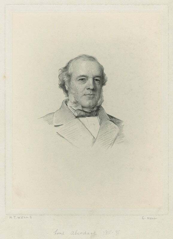 Henry austin bruce, 1st baron aberdare npg d7132