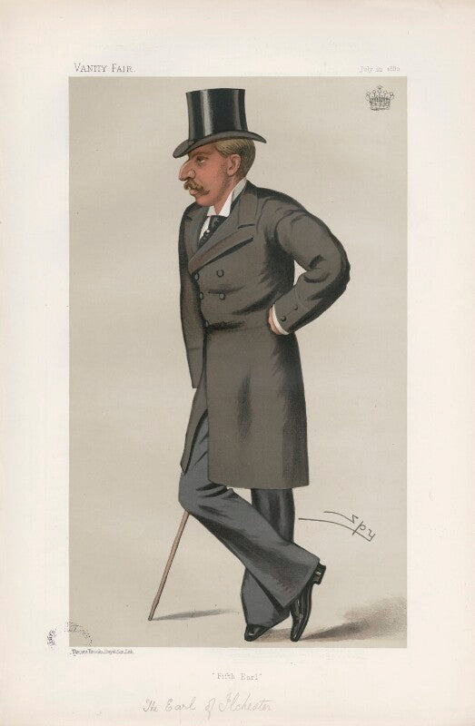 Henry edward fox strangways, 5th earl of ilchester ('statesmen. no. 406.') npg d44077