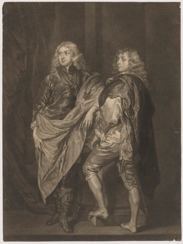Lord john stuart; lord bernard stuart npg d37326