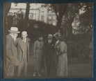 Thomas Sturge Moore; Marc Connelly; Madeline Hurlock; Lady Ottoline Morrell and two unknown sitters NPG Ax143574