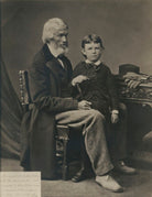 Thomas Carlyle; Ralph Emerson Forbes NPG x45941