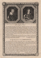 Thomas Wentworth, 1st Earl of Strafford; Spencer Compton, 2nd Earl of Northampton NPG D16348