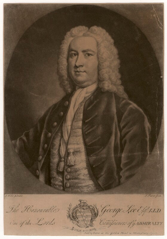 Sir george lee npg d3550