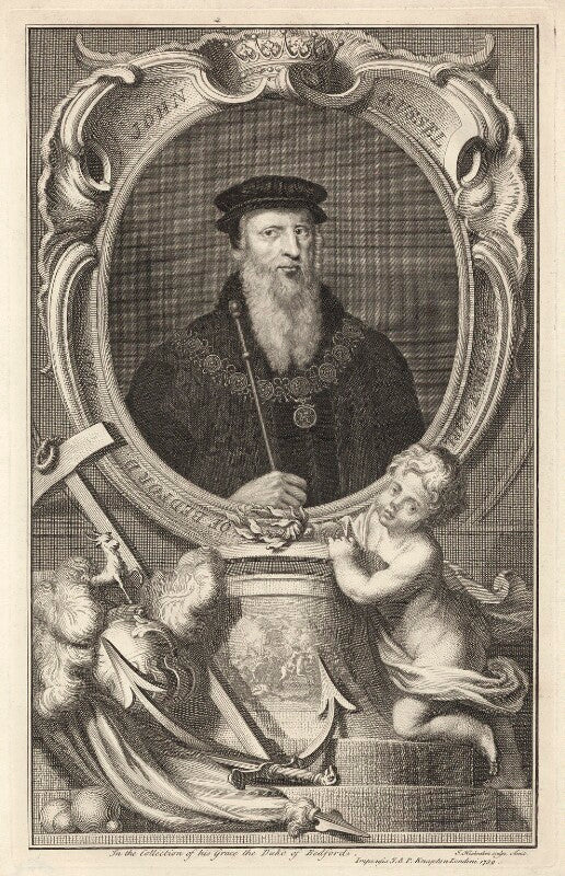 John russell, 1st earl of bedford npg d31609