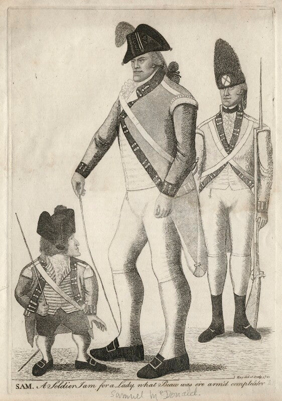 Geordie cranstoun; samuel mcdonald and an unknown man npg d16836