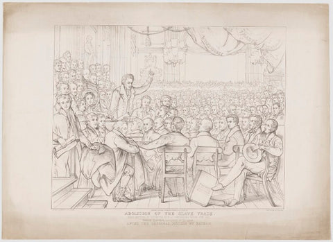 'The Abolition of the Slave Trade' (The Anti-Slavery Society Convention, 1840) NPG D32033