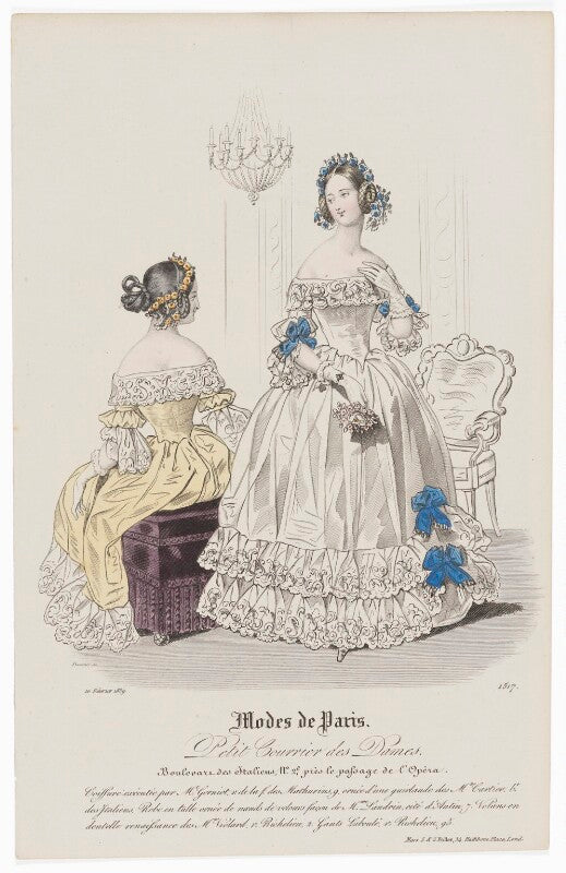 'modes de paris', 10 february 1839 npg d47780