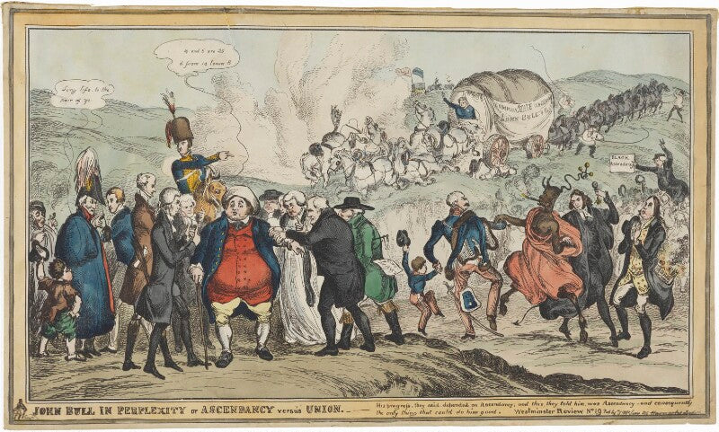 'john bull in perplexity or ascendancy versus union' npg d48725