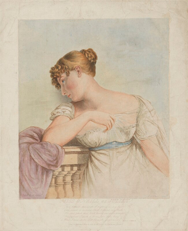Elizabeth ('eliza') (née o'neil), lady wrixon becher when miss o'neill as juliet npg d35814