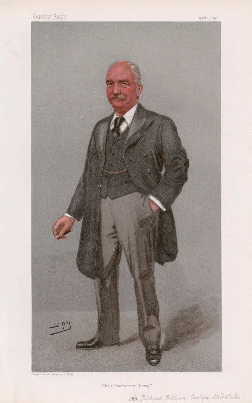 Richard william evelyn middleton ('men of the day. no. 806.') npg d45062