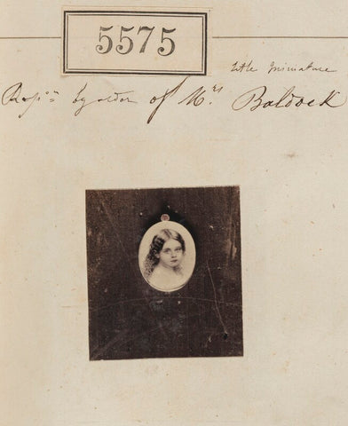 Mrs Baldock NPG Ax55530