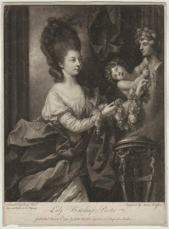 Mary (née palmer), lady beauchamp proctor npg d684