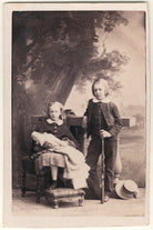 Frances Charlotte Haig (née Harris); George Robert Canning Harris, 4th Baron Harris NPG Ax46397