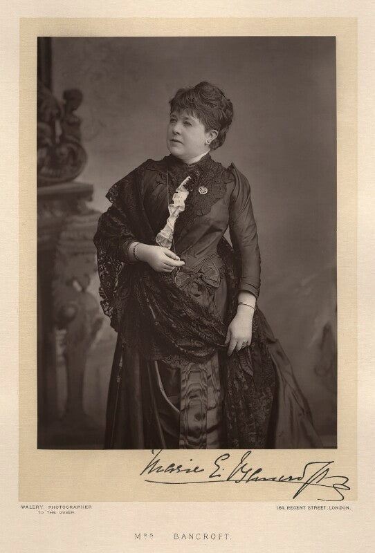 Marie effie (née wilton), lady bancroft npg x8453