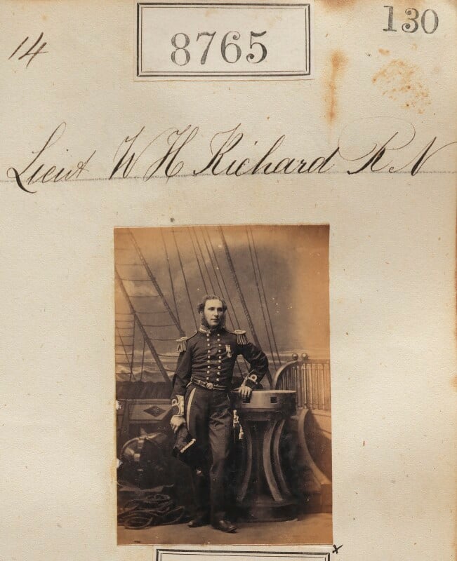 Probably william henry richards ('lieutenant w.h. richard rn') npg ax58588