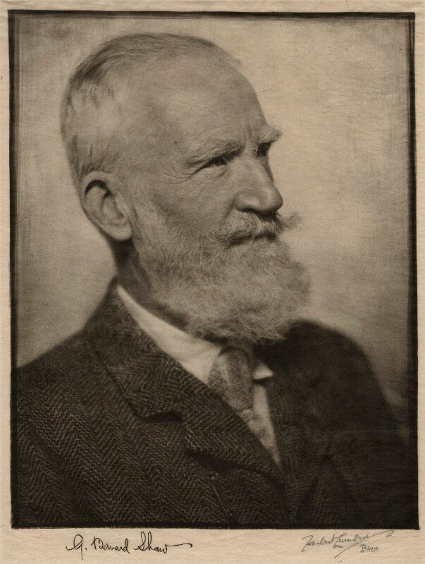 George bernard shaw npg x1504