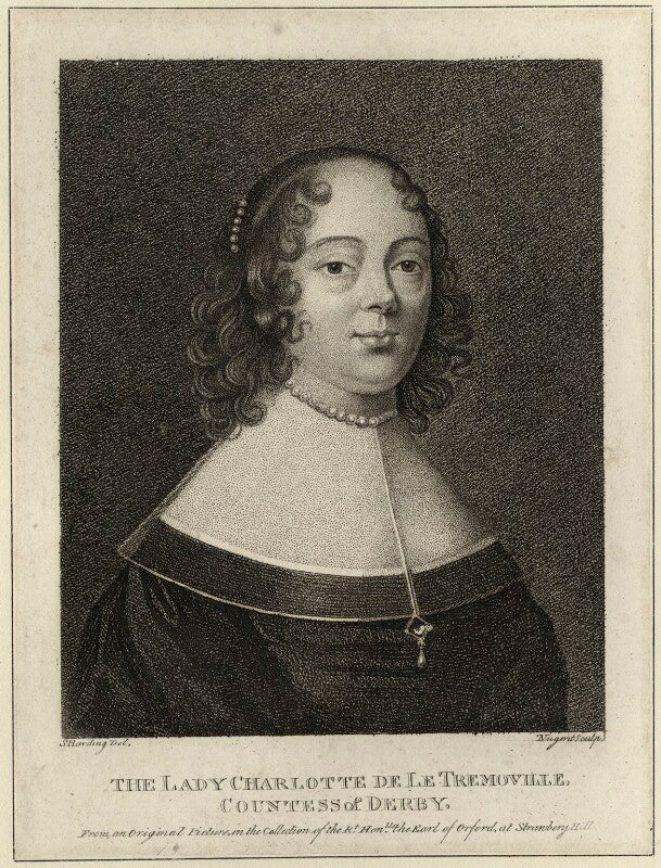 Charlotte stanley (née de la trémoille), countess of derby npg d28418