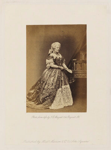 Fanny Stirling as Mrs Candour in 'The School for Scandal' NPG Ax27681