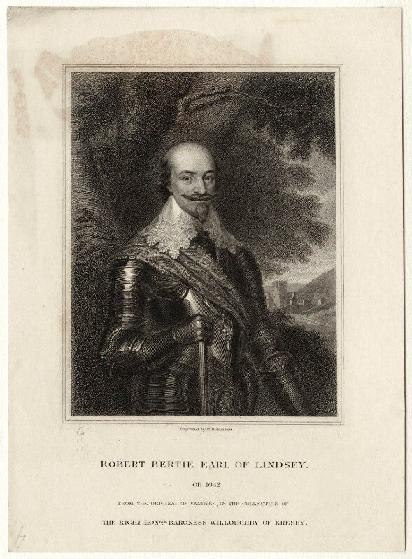 Robert bertie, 1st earl of lindsey npg d27029