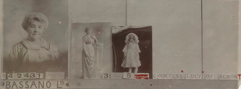 Lucy (née king), countess of egmont (later mrs brisco) npg ax136911