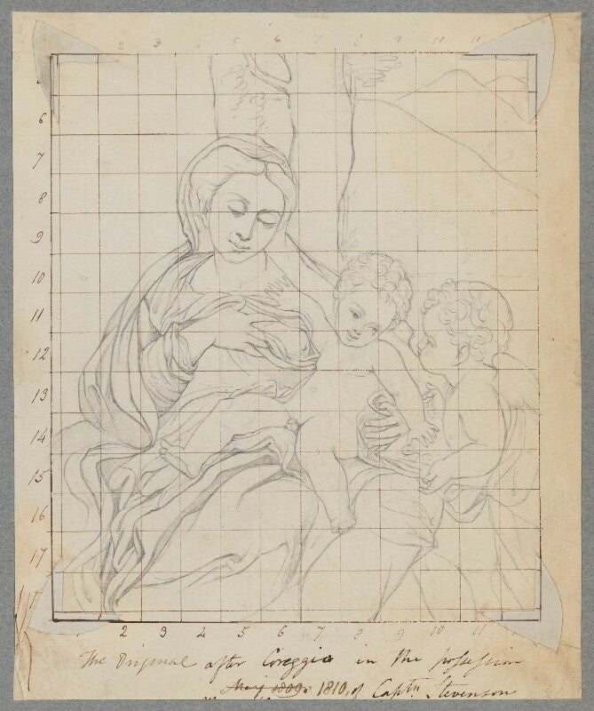 Madonna and child with an angel npg d17481