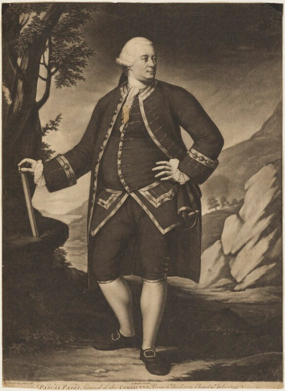 (filippo antonio) pasquale paoli npg d18782