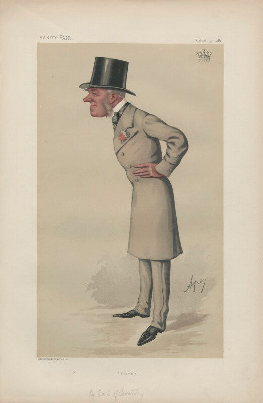 George william coventry, 9th earl of coventry ('statesmen. no. 368.') npg d44026