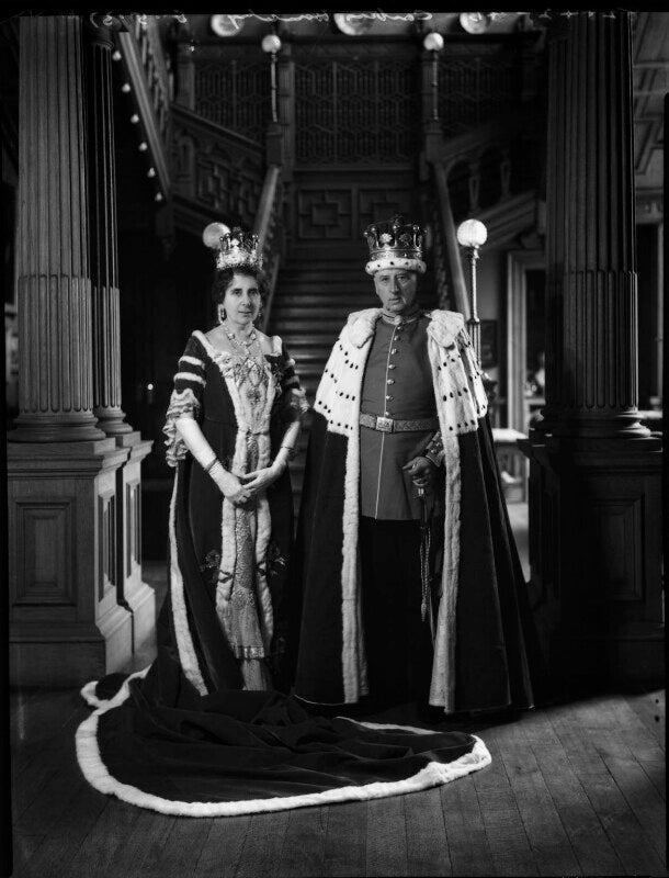 Mabel danvers ryder (née smith), countess of harrowby; john herbert dudley ryder, 5th earl of harrowby npg x152789