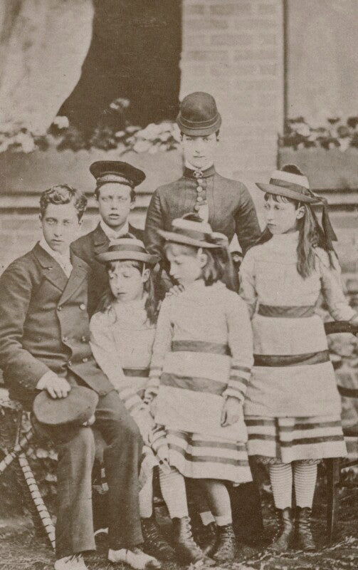 Alexandra of denmark with her children npg x136767