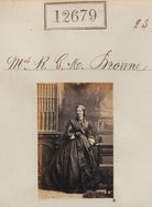 Mrs R.G.M. Browne NPG Ax62323