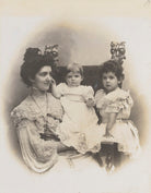 Elena, Queen of Italy; Princess Mafalda of Savoy; Princess Yolanda of Savoy NPG P1700(67b)