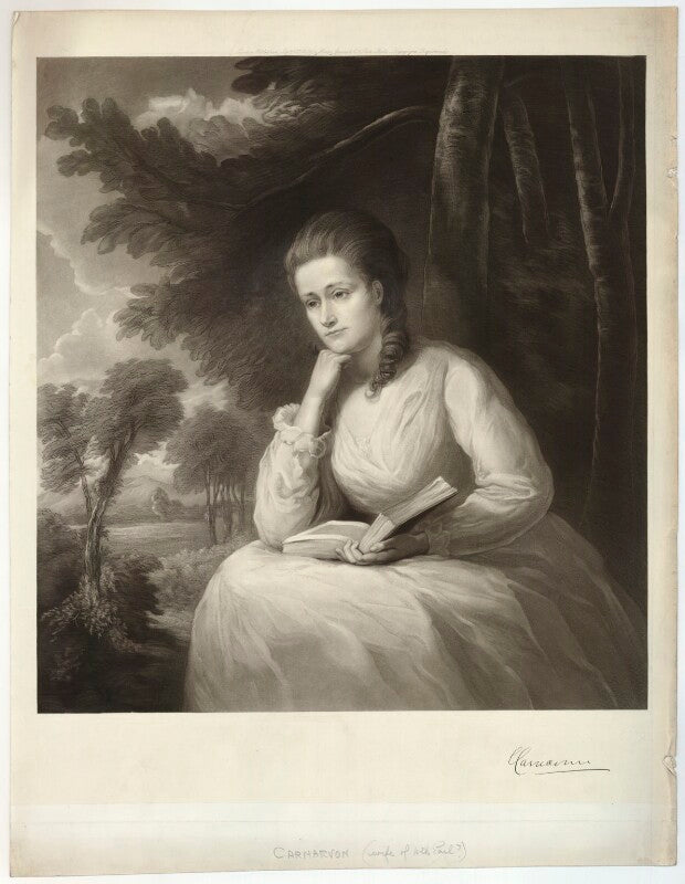 Evelyn herbert (née stanhope), countess of carnarvon npg d32691