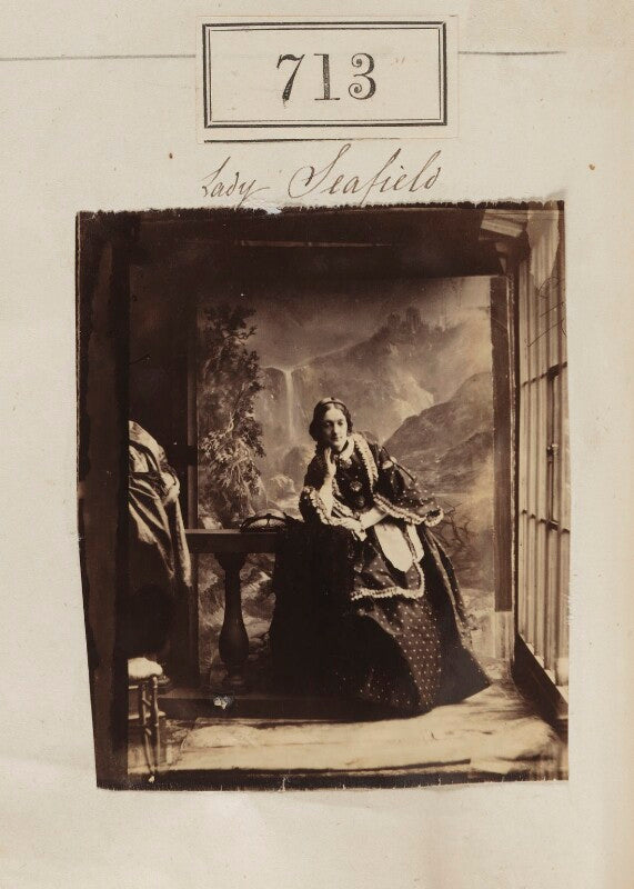 Caroline (née stuart), countess of seafield npg ax50355