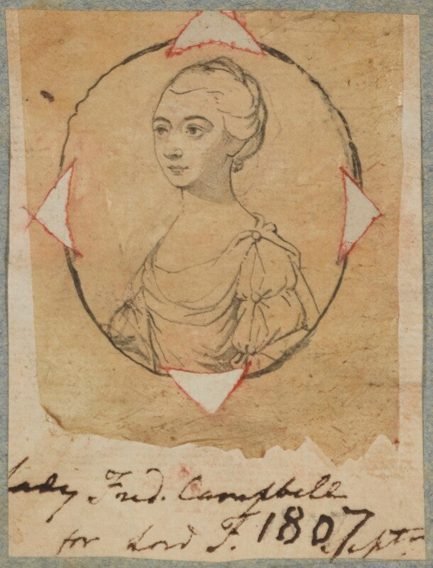 Mary shirley (née meredith), countess ferrers (later lady campbell) npg d17619