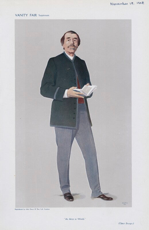 Elémir bourges ('men of the day. no. 1145. "an artist in words."') npg d45459