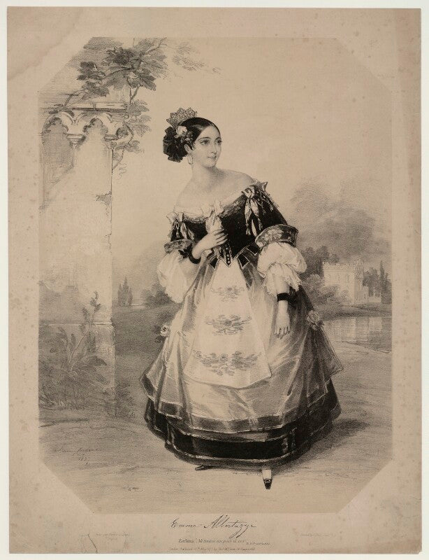 Emma albertazzi (née howson) as zerlina in 'don giovanni' npg d7306