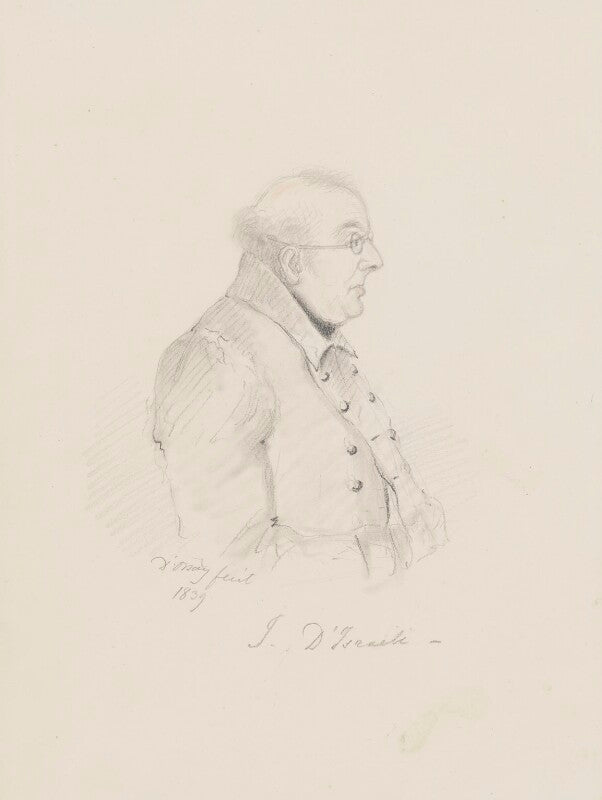 Isaac d'israeli npg 3772